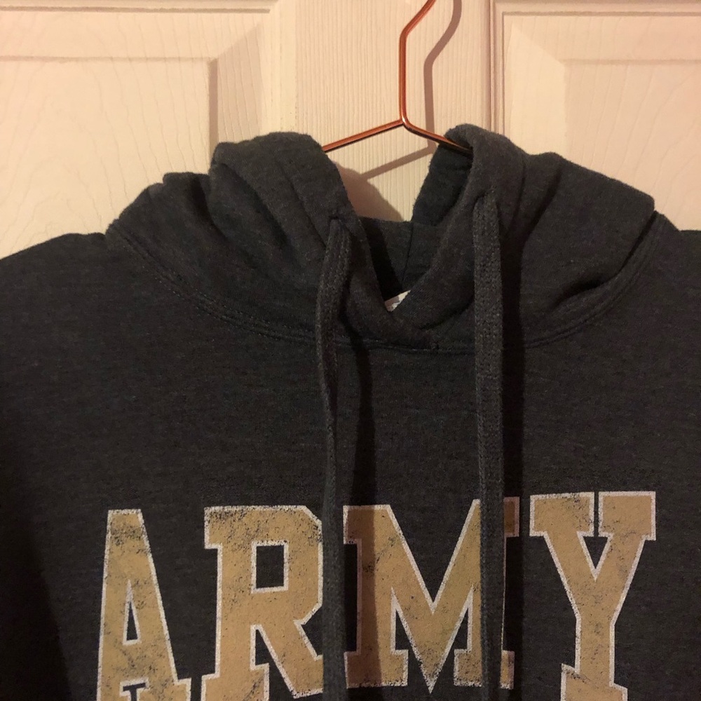 Army Black Knights Football Gray Hoodie Mens XL - Picture 2 of 16